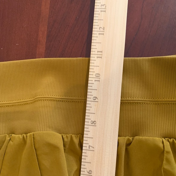 Athleta Mustard Coloured Nolita Wide Leg Pants - Picture 11 of 11